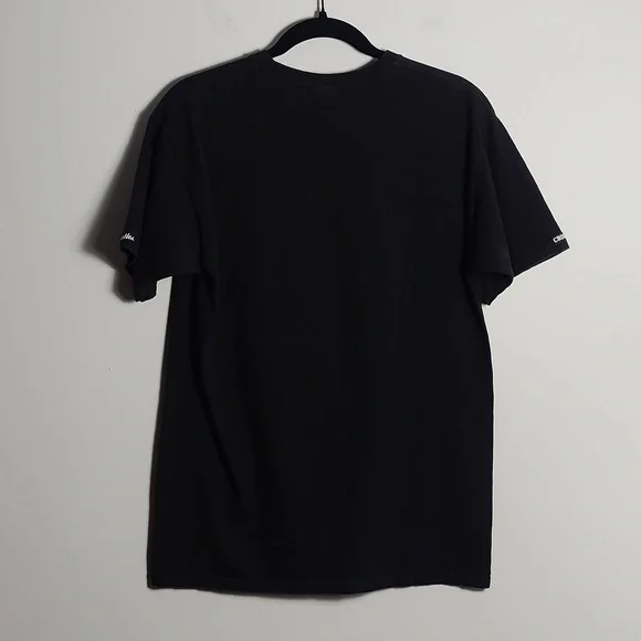 CROOKS & CASTLES Red Medusa Graphic Black T-Shirt Size Medium - Picture 8 of 11